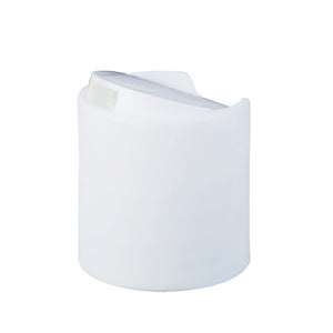 PP plastic 28mm disc top caps for cosmetic packaging