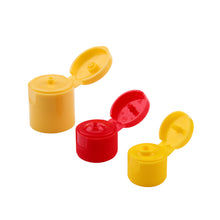 将图片加载到图库查看器，colorful plastic screw cap 18mm 20mm 28mm 24mm 24415 plastic flip top cap
