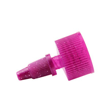 将图片加载到图库查看器，20mm 24mm 28mm custom color screw long nozzle cap plastic  twist off cap
