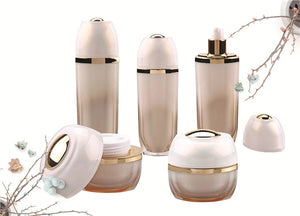 eco friendly recycled airless cosmetic pump bottle