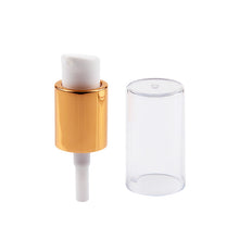 将图片加载到图库查看器，lotion cream for dispenser pump 18/410 20/410 aluminum plastic treatment pump

